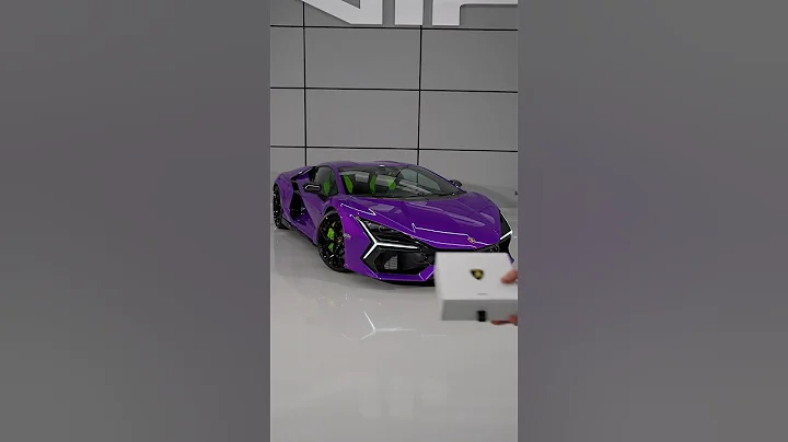 ASMR of Lamborghini Revuelto 2024 (sound on!)