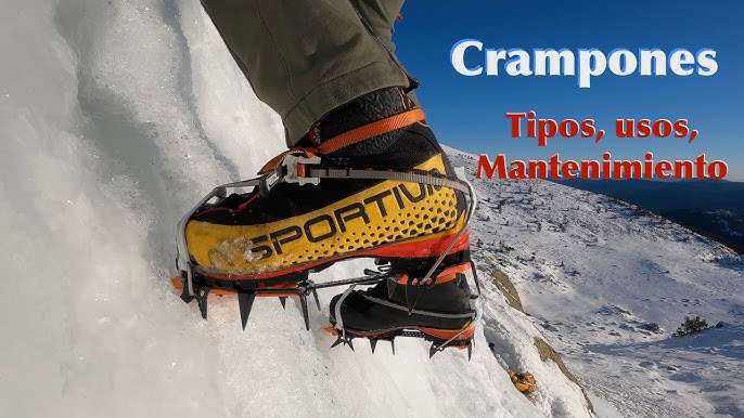 Crampones Peltz Vasak: el mejor equipo para tus aventuras de escalada en  hielo y nieve 