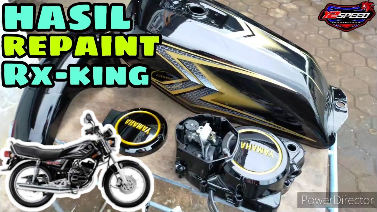 Cat Rx King REPAINT RX-KING - REVIEW HASIL CAT RX-KING - YouTube