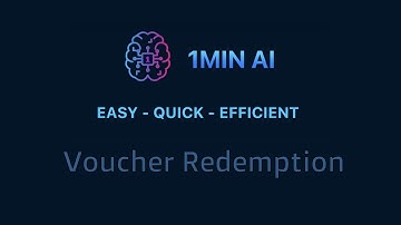 🔮 1min.AI | Redeem Voucher
