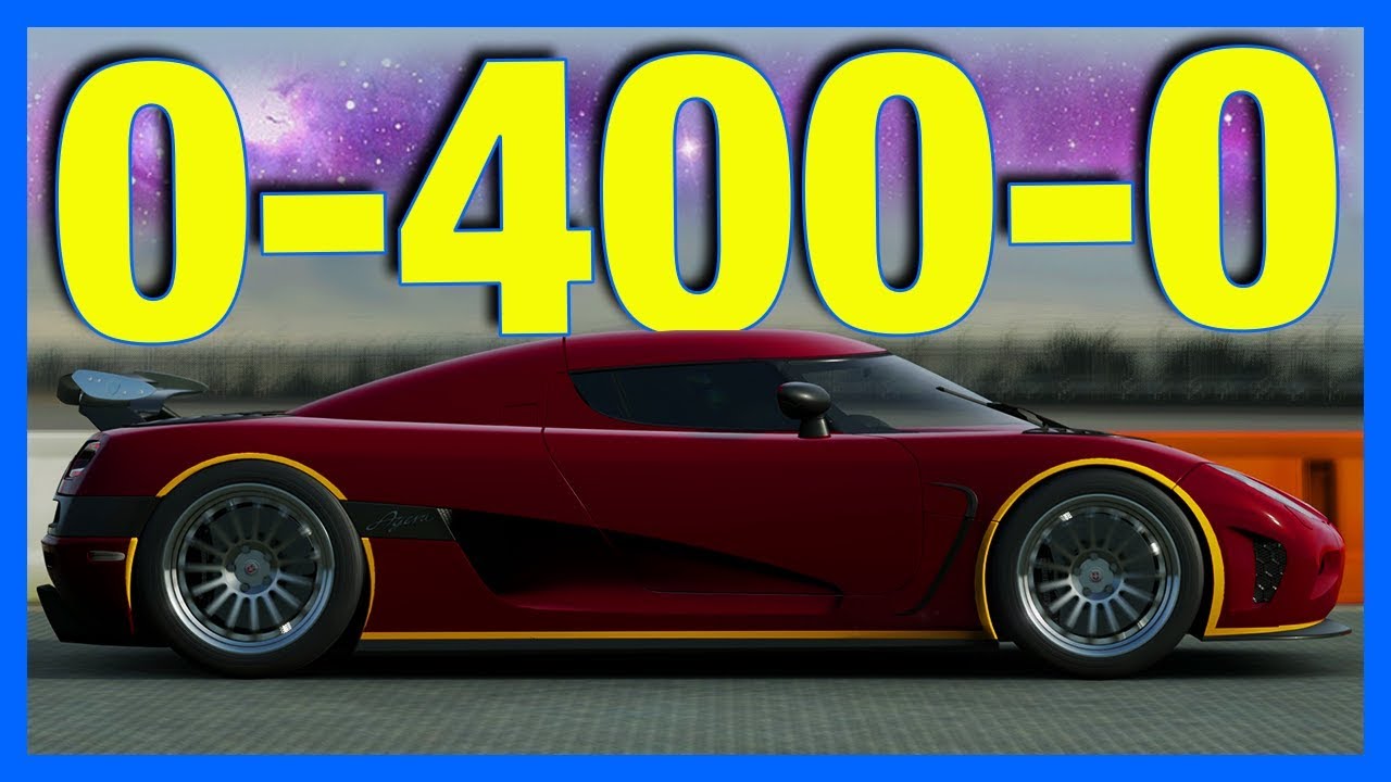 Forza Motorsport 7 : 0-400-0 RECORD!!