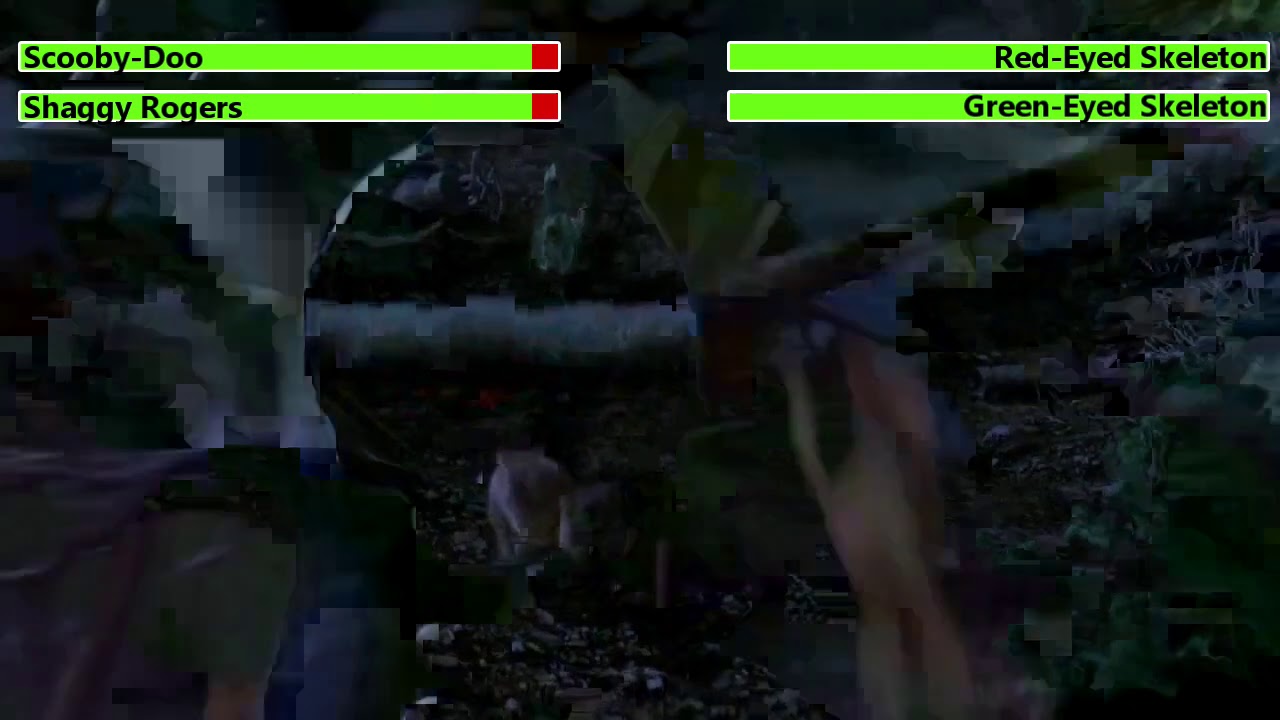 Scooby-Doo 2: Monsters Unleashed (2004) Hill Slide with healthbars