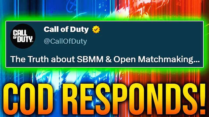 Call Of Duty Just RESPONDED…