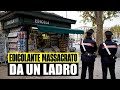 EDICOLANTE SCOPRA LADRO NELLA SUA EDICOLA E VIENE MASSACRATO: SHOCK A CONSELVE