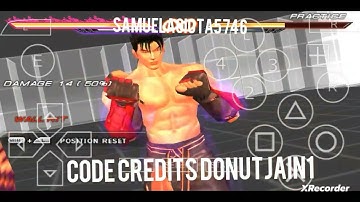 code credits donutjain1 Tekken 6 cheats TK8 jin V1.2 link description