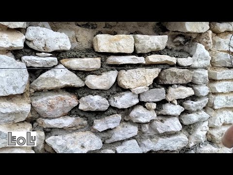 Vidéo: Comment réparer un mur en pierre de mortier ?