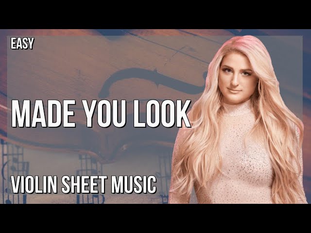 Made You Look by Meghan Trainor - Flute - Digital Sheet Music