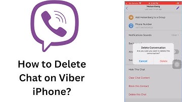 How to Delete Chat on Viber iPhone? Viber Chat Delete iPhone
