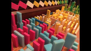 Dense Domino Displays! Dominoworld 123 Contest Entry