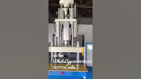 Plastic vertical injection molding machine 45 ton tested before shipment in good price