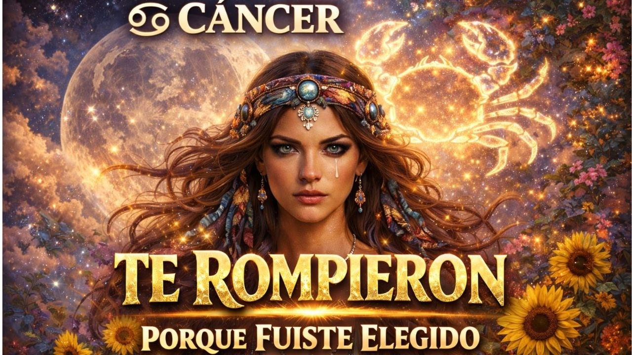 🔥 El Universo ELIGIÓ a CÁNCER ♋️ para ESTO… pero primero tuvo que romperlo