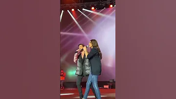 اليسا و سعد لمجرد احلي دويتو من علي خشبة المسرح 