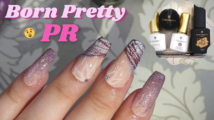 Testing BORN PRETTY Products ! | Reflective Glitter Gel Tutorial & Review✨