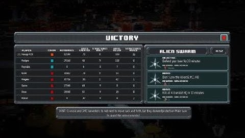 8-Bit Invaders - Galactic Marines Campaign ***3 Stars*** (Hard) - Mission 04 (Alien Swarm)