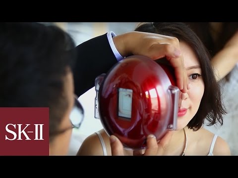 お肌年齢チェック。マジックリングでお肌をテスト | SK-II Japan