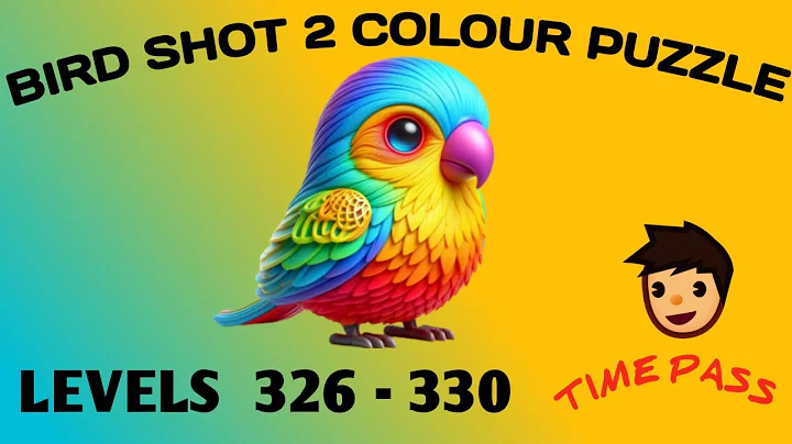 Bird shot 2 colour puzzle 🐦 level 326-330 #birdsortcolorpuzzle #birdsortpuzzle #birdshort