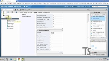 Lab 21 - Using VMware vSphere High Availability