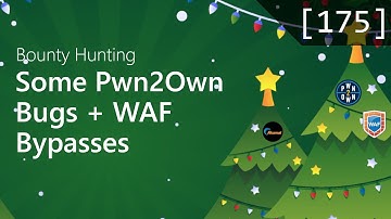 175 - Pwn2Own Bugs and WAF Bypasses [Bug Bounty Podcast]