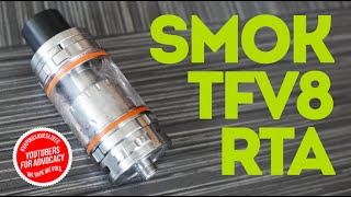 Smok TFV8 ~ RTA Base ~ Wicking