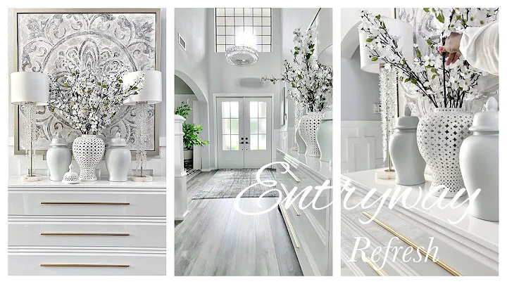 Summer | Clean & Decorate The Entryway w/Me!