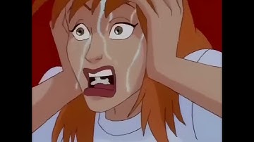 Girl grows muscles and destroys shirt (Gen¹³: The Movie) #shorts #musclegrowth #musclegirl