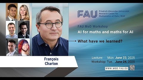 FAU MoD Workshop (24.06.25): What have we learned?