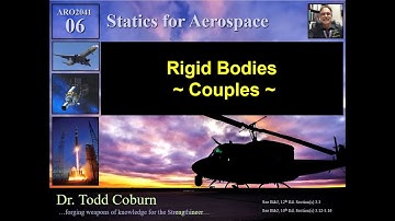Statics: L-06 - Rigid Bodies - Couples (Moments of Force-Couple Systems)
