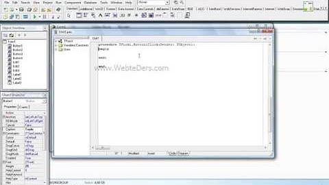 Delphi Basit Hesap Makinesi Yapmak - Delphi Dersleri