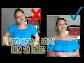 TIP para que no se suba tu blusa de hombros descubiertos!!!