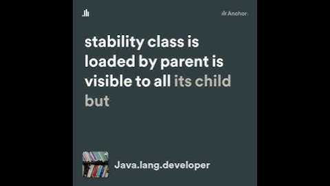 How ClassLoader Works? #java #javainterview #javalangdeveloper