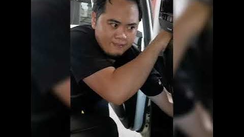 Installing the 10.1 android and headrest nakamitchi @ ssangyong rexton