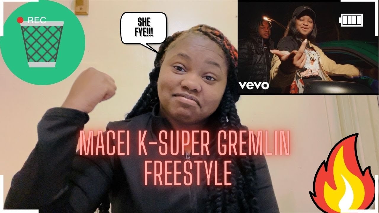 Macei KSUPER GREMLIN "Freestyle" (Offical Music Video) *Reaction
