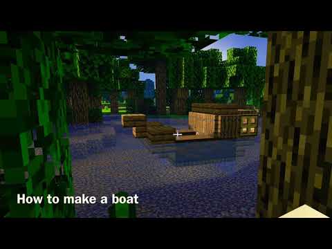How Do You Drive A Spruce Boat In Minecraft