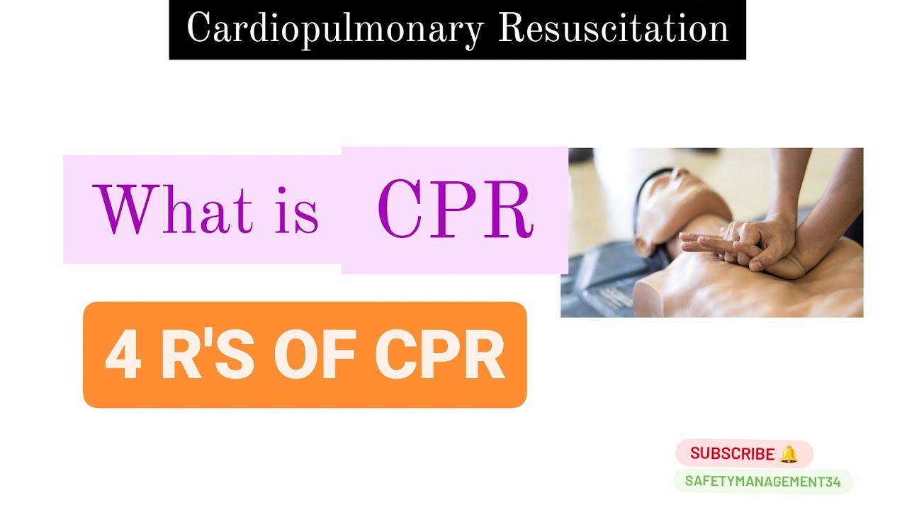 𝗖𝗵𝗮𝗽𝘁𝗲𝗿 𝟭 (𝗧𝗼𝗽𝗶𝗰 𝟰, 𝗣𝗮𝗿𝘁 - 𝟯) [What is CPR, What is 4RS Of CPR, CARDIO ...