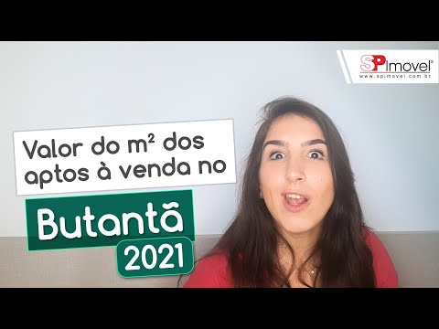 Qual é o valor do m² dos apartamentos à venda no Butantã, Zona Oeste de São Paulo, SP?