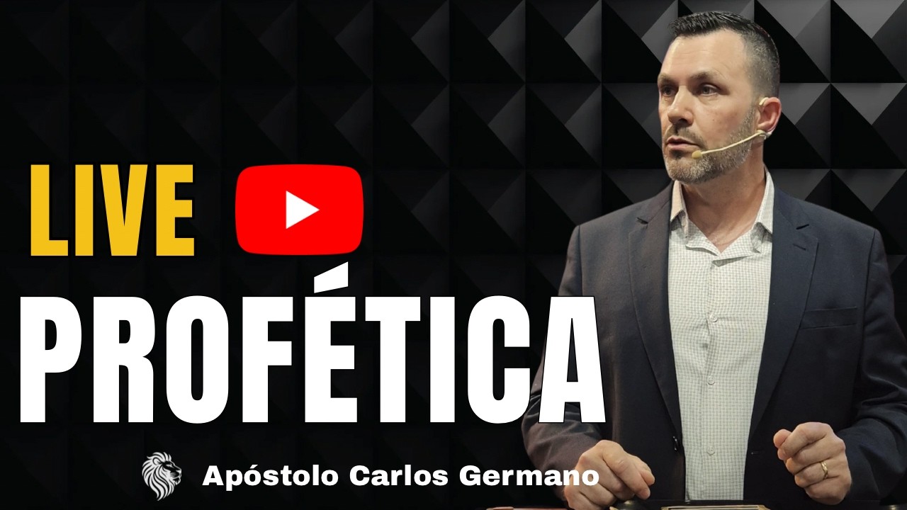 LIVE PROFÉTICA  | AP GERMANO - 24/02/2026 #profetico #holyspirit #/vozdedeus #ativação