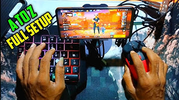 HOW TO PLAY FREEFIRE KEYBOARD AND MOUSE ||FREEFIRE PLAYING KEYBOARD AND MOUSE TELUGU