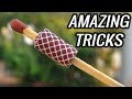 3 AMAZING Tricks With Matches ✓