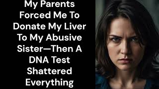 Parents Forced Me To Donate My Liver To My Abusive Sister Then A DNA Test Shattered Everything