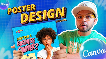 🤯🔥✅ Canva Poster Design for Beginners | Step-by-Step Canva Tutorial