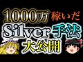 【神回】総額1000万円以上稼いだシルバーの手法公開