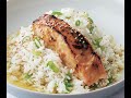 ЛОСОСЬ С РИСОМ ПО АЗИАТСКИ |#Vikaproedu 16  baked salmon with rice