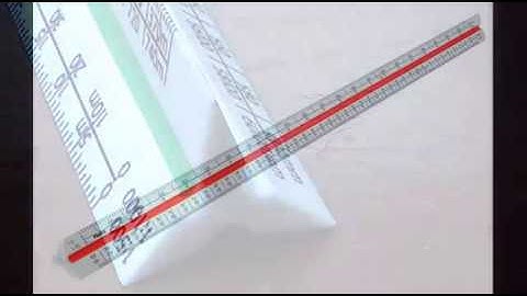 Helix Oxford T51070 45cm Tri-Scale Triangular Scale Ruler