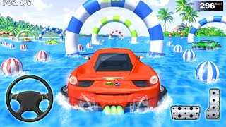 Car Racing Games Offline 2021 | Water Car Surfer New Car Games – Android Gameplay screenshot 4