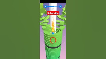 Stack Ball Level 8 gameplay #shortsfeed #viralvideos #shorts