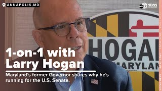 FULL INTERVIEW: Former Maryland Governor Larry Hogan speaks on his campaign for U.S. Senate