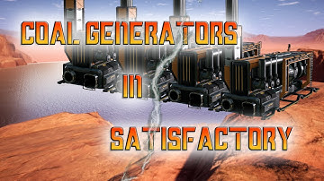 The FASTEST guide to Coal Generators in Satisfactory (with Real World examples!)