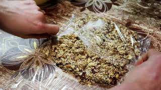 Козинаки. Приготовление  из семечек, орехов, кунжута, изюма.