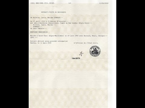 شحال تقعد باش تجيك شهادة الميلاد نتاع نانت