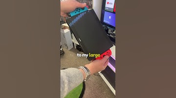 Goodbye large Nintendo switch  #gaming  #nintendoswitch
